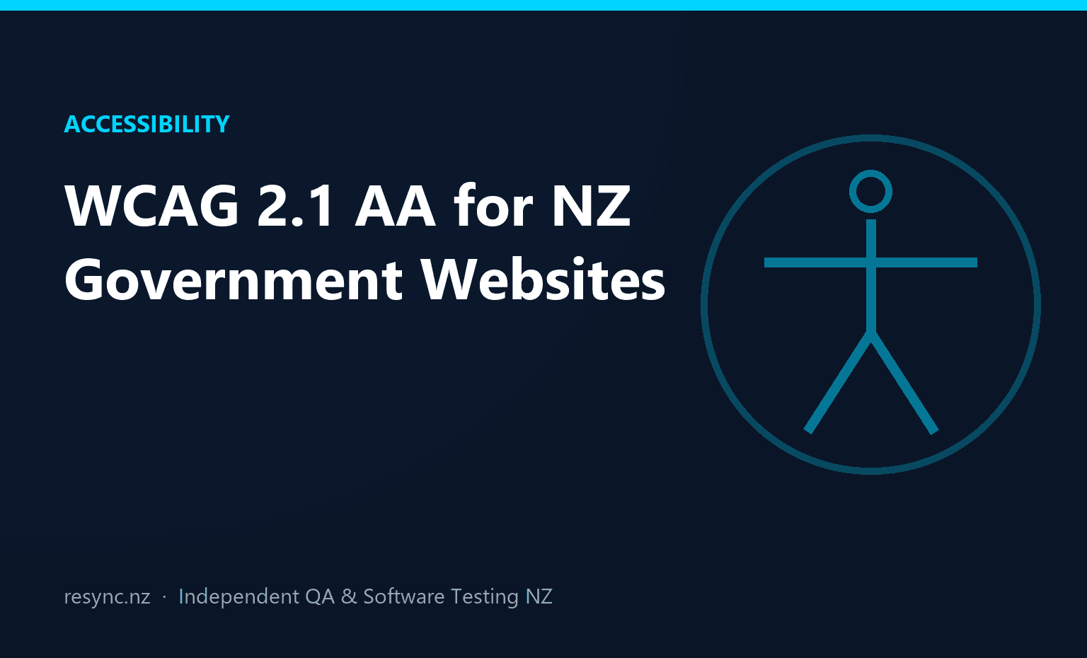 WCAG 2.1 AA accessibility testing for NZ government websites